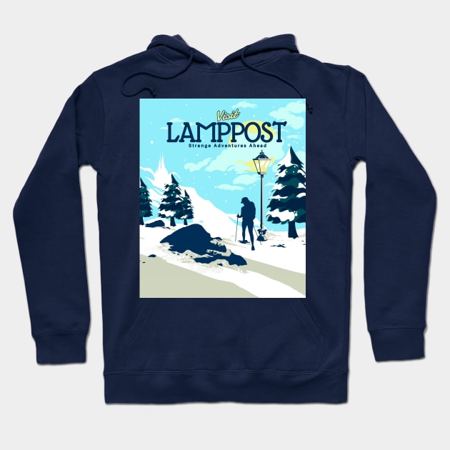 Lamppost Narnia Hoodie by Heymoonly